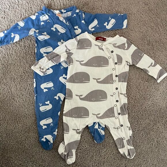 Baby pajama bundle - super soft button up - Picture 1 of 4